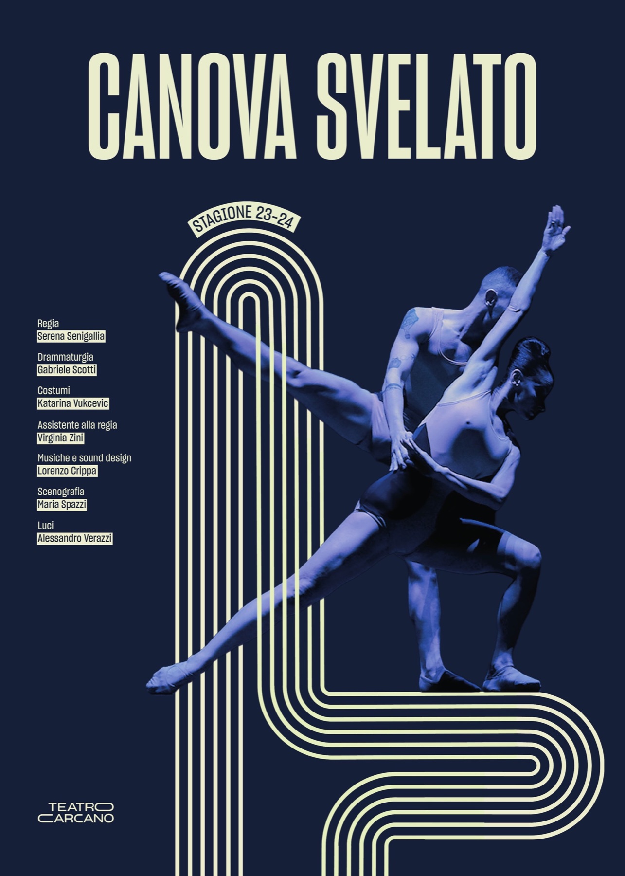 Teatro Carcano poster — Canova Svelato