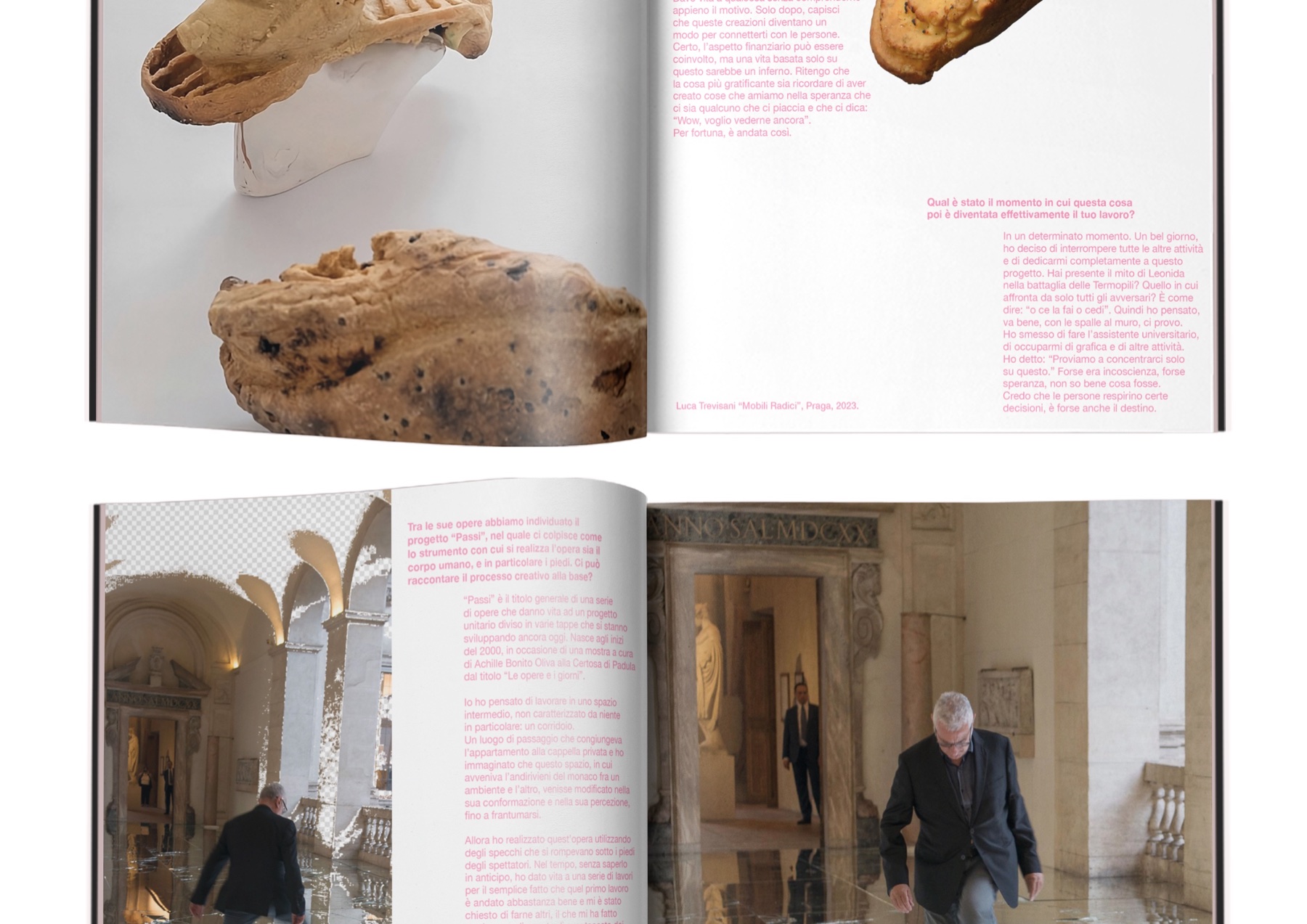 PARTI Magazine interview spread