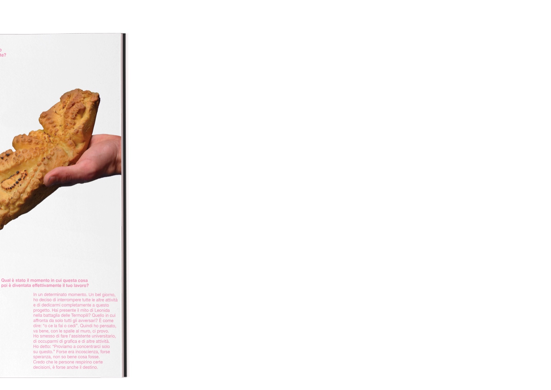 PARTI Magazine art and interview spread